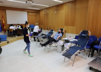 Buena respuesta a la campaña de donación de sangre en la USAL