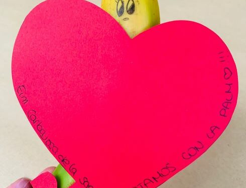 Los más pequeños, solidarios con La Palma