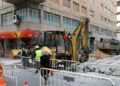 La renovación de tuberías en la Chinchibarra continúa la mejora de la red de agua que se acomete en cuarenta calles con una inversión superior a 2,5 millones
