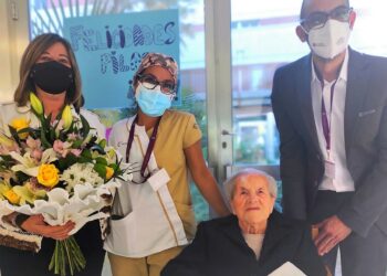 La ‘supercentenaria’ Pilar Yagüe cumple 109 años con buena salud, una gran memoria y sin arrugas