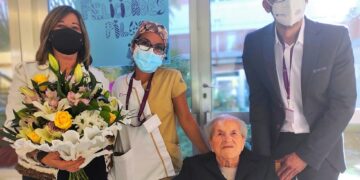 La ‘supercentenaria’ Pilar Yagüe cumple 109 años con buena salud, una gran memoria y sin arrugas