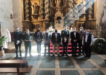 Austeridad y reconocimiento a la labor de la Guardia Civil en la celebración de la Fiesta Nacional