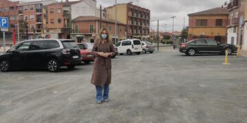 Renovación de la zona de aparcamiento de Plaza del Ángel