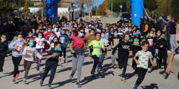 Los escolares del CRA La Flecha recorren ‘Kilómetros de Solidaridad’ a favor de Save the Children