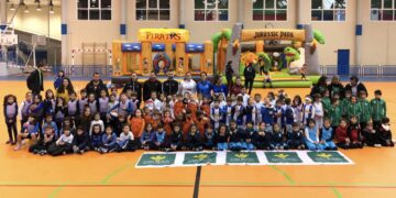 Los niños de 13 escuelas y colegios participarán en el torneo ‘Caja Rural Pequebasket’