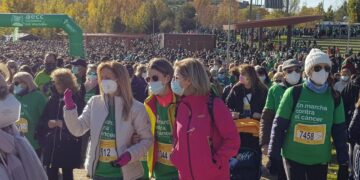 Salamanca se vuelca con la ‘Marcha contra el Cáncer’