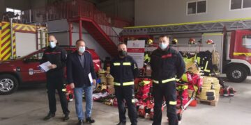 Inversión de 277.000 euros para mejorar las dotaciones de los Parques Provinciales de Bomberos