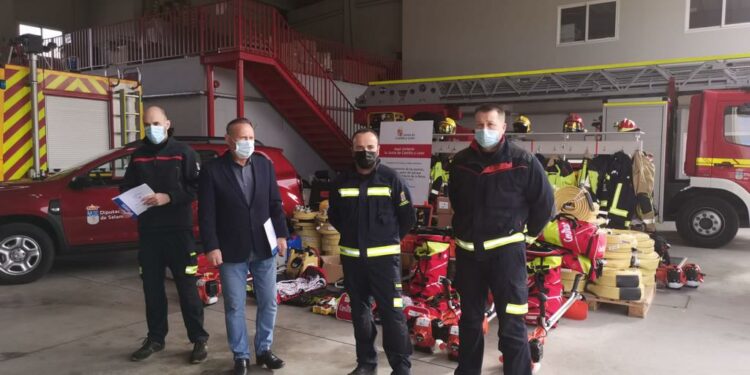 Inversión de 277.000 euros para mejorar las dotaciones de los Parques Provinciales de Bomberos