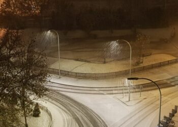 La primera gran nevada cubre de blanco toda la provincia