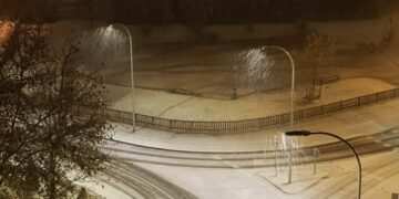 La primera gran nevada cubre de blanco toda la provincia