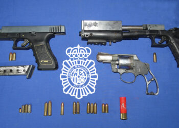 Detenido un joven por tenencia ilícita de armas