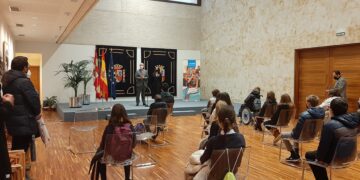 Victor Galán, representante de Santa Marta en el Pleno Autonómico de Infancia y Adolescencia