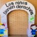 Los pequeños de la Escuela Infantil Municipal crean una ‘fortaleza’ para defender sus derechos