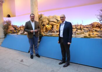 El Patio de La Salina acoge el Belén navideño realizado por ‘La Morana’