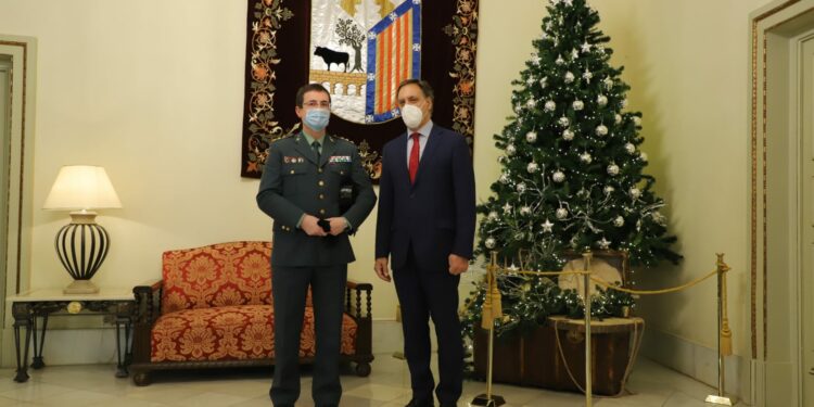 El jefe de la Comandancia de la Guardia Civil se despide de su etapa en Salamanca