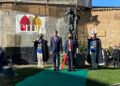 Vicente González encabeza la ofrenda floral del homenaje a Unamuno