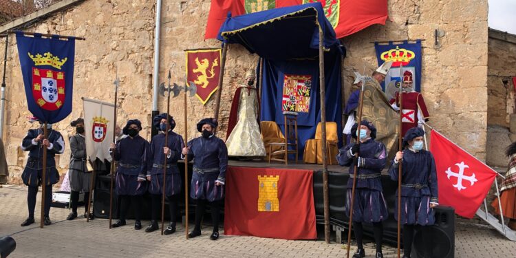 Aldeatejada vuelve a convertirse en una villa renacentista para celebrar las ‘Vísperas Nupciales’ entre los príncipes María Manuela de Portugal y Felipe II de España