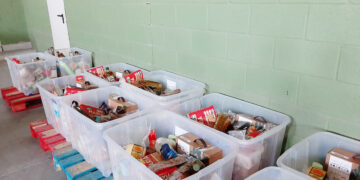 Lotes de productos navideños para las familias beneficiarias del Fondo de Alimentos Municipal