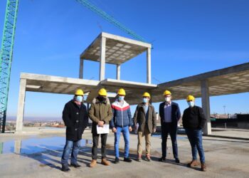 Concluye la primera fase del edificio multiusos de Peñasolana, que se hará realidad en la primavera de 2023