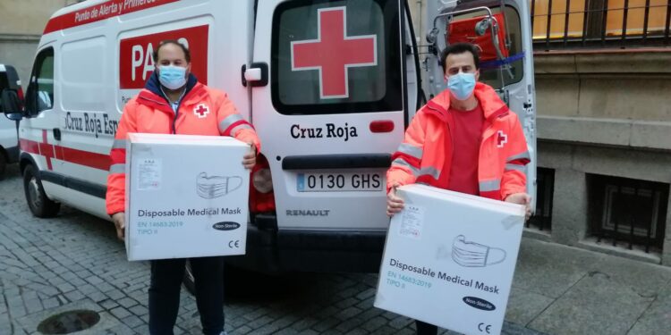 Salamanca recibe 182.000 mascarillas para repartir entre los colectivos más vulnerables