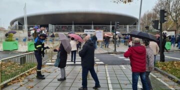 El Multiusos vuelve a convertirse en vacunódromo para las terceras dosis de la vacuna contra el covid