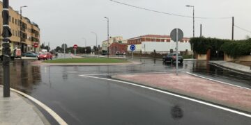 Abierta al tráfico la rotonda de acceso a Aldeaseca de Armuña desde la N-630