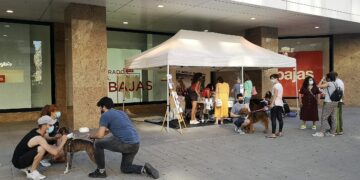 Jornada de adopción de mascotas y recogida de pienso