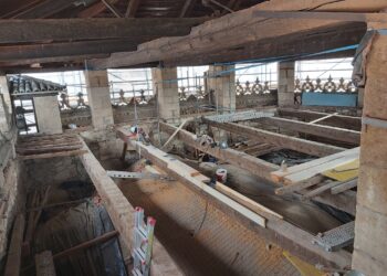 Intervención global en el convento de ‘Las Úrsulas’ para acabar con los problemas estructurales de la cubierta