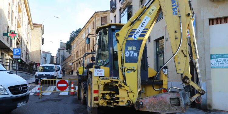 Comienzan las obras de la calles Álvaro Gil y Ancha