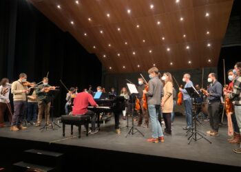 Puesta de largo de la Orquesta Clásica para conmemorar el XX aniversario de Salamanca como ‘Ciudad Europea de la Cultura’