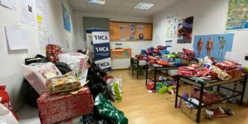 YMCA hace entrega de los juguetes y regalos recogidos con diferentes iniciativas