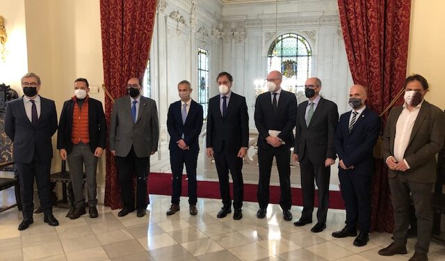 Reunión para agilizar los proyectos del protocolo para el impulso económico de Salamanca