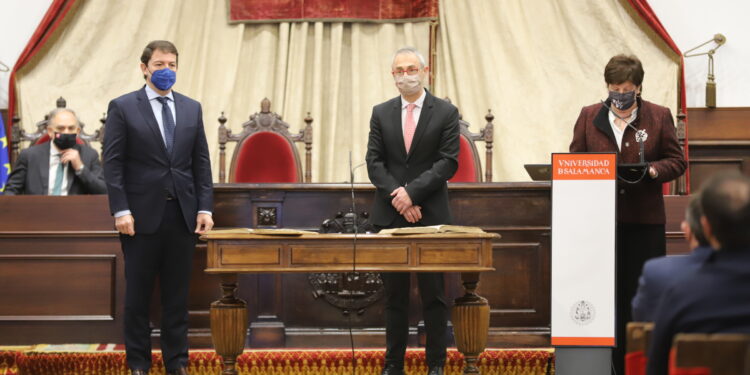 Rivero afronta su segundo mandato con la captación de fondos europeos, la investigación, la digitalización y el compromiso social como prioridades