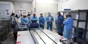 Tudanca y Serrada visitan la cooperativa de economía social ‘Algo Nuevo’