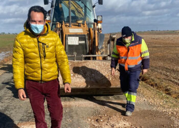 Arreglo de la carretera de acceso a Carrascal de Barregas