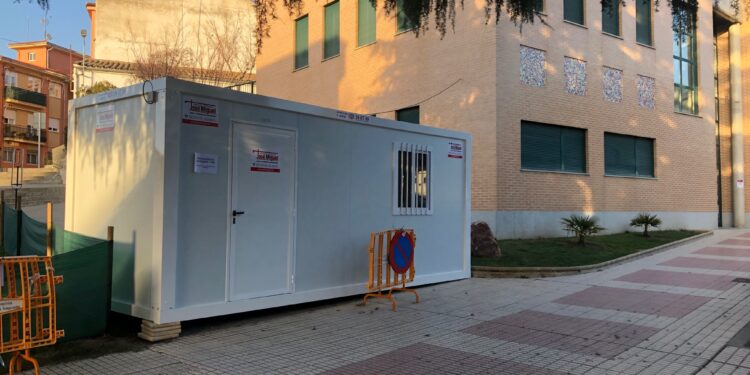 Nuevo punto covid fijo junto al consultorio médico para realizar test de antígenos y atender a los pacientes con síntomas