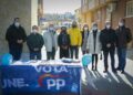 El PP sale a la calle en Santa Marta y Carbajosa para dar a conocer a los vecinos el programa de Mañueco para el 13F
