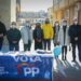 El PP sale a la calle en Santa Marta y Carbajosa para dar a conocer a los vecinos el programa de Mañueco para el 13F