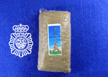 Detenido un joven que portaba 98 gramos de hachís