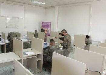 El Regimiento de Ingenieros nº 11 de Salamanca continúa con los rastreos para la contención de la Covid-19