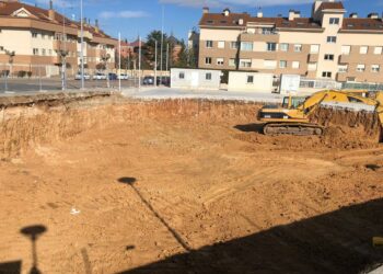 Arrancan las obras del cuartel de la Guardia Civil con las excavaciones del terreno