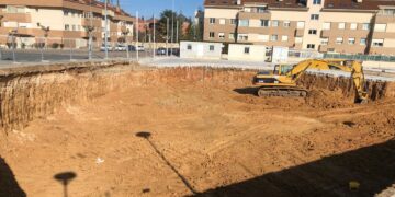 Arrancan las obras del cuartel de la Guardia Civil con las excavaciones del terreno