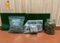 Detenido en Ciudad Rodrigo un varón con varios paquetes de hachís y marihuana en su vehículo