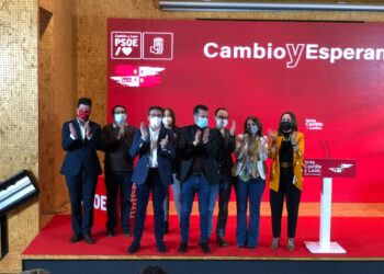 Tudanca:  «La única oportunidad de recuperar la esperanza y el futuro es una victoria aplastante del Psoe»