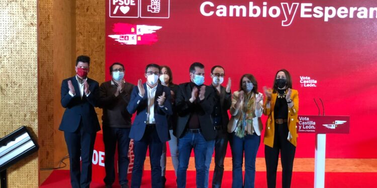 Tudanca:  «La única oportunidad de recuperar la esperanza y el futuro es una victoria aplastante del Psoe»