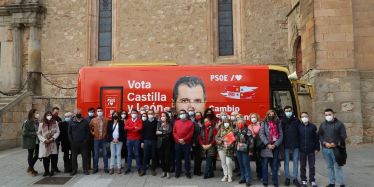 Fernando Pablos: «El ansia de cambio es inmenso y el único voto que garantiza el cambio es el del Psoe»