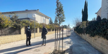 Finalizan las obras para la reordenación de la calle Soria de Albahonda I