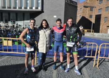 Carlos Cobos y Patricia Lorenzo se imponen en el II Duatlón de Carretera