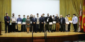 Premios de las fases locales de la Olimpiada Matemática y la prueba de selección autonómica