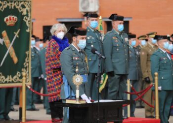 Pedro Merino toma posesión como jefe de la Comandancia de la Guardia Civil de Salamanca